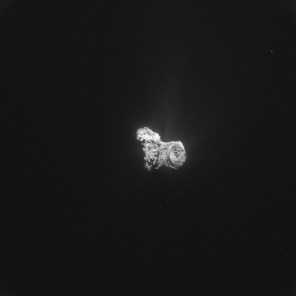 Comet on 31 October 2015 – NavCam 