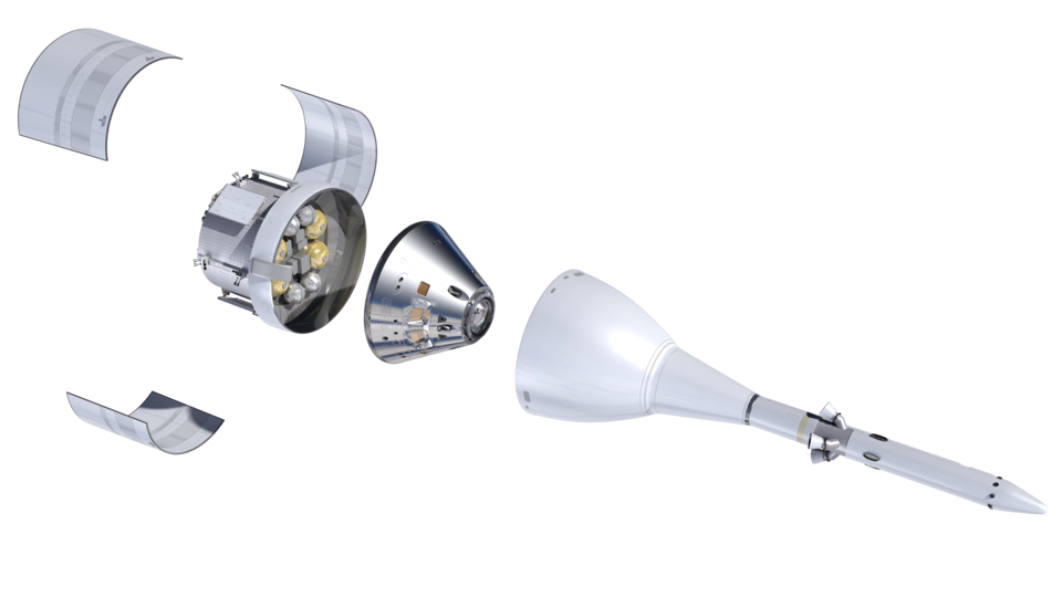 Orion spacecraft components