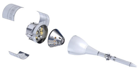 Orion spacecraft components