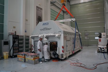 Sentinel-3A wrapped up
