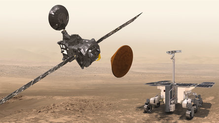 Trace Gas Orbiter, Schiaparelli and the ExoMars rover at Mars