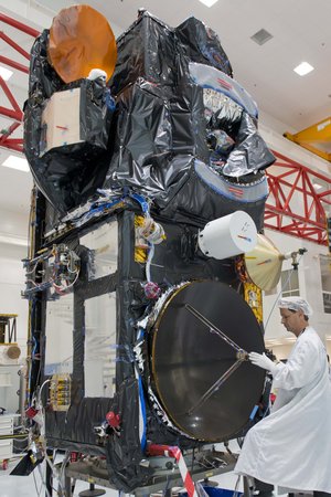Sentinel-3A in the cleanroom