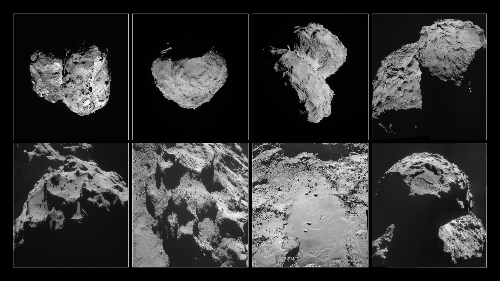Der Komet Tschurjumow 67P/Gerasimenko 