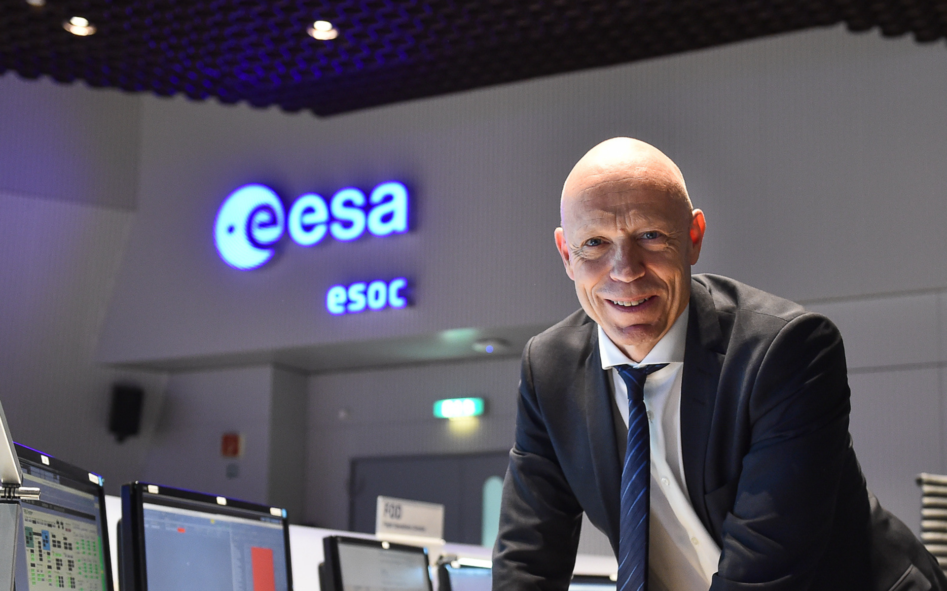 Dr. Rolf Densing, ESA-Direktor für Missionsbetrieb