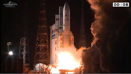 Ariane 5 liftoff on VA229