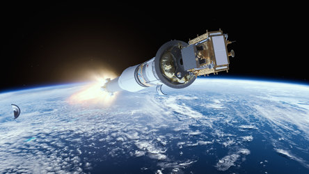 Sentinel-1B heading for orbit