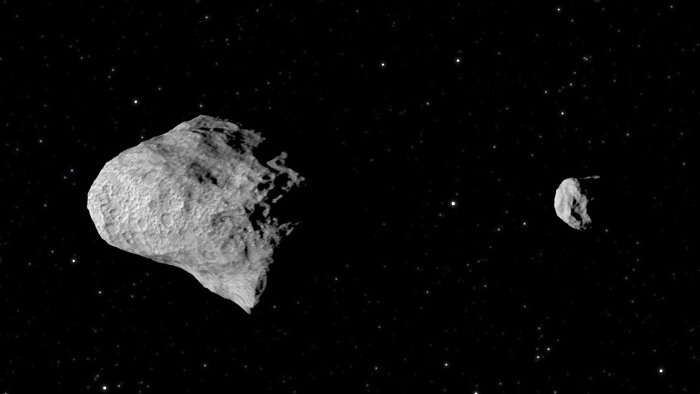 Asteroides binários Didymos