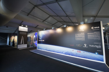 ESA pavilion Farnborough 2016