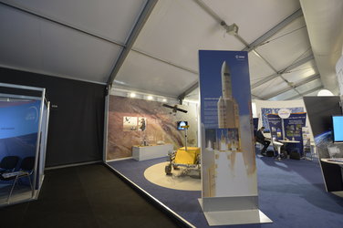 ESA pavilion Farnborough 2016