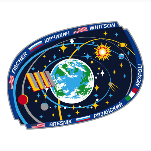 ISS Expedition 52 patch, 2017
