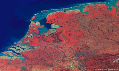 Netherlands imaged by Proba-V