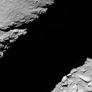 Comet from 1.2 km – narrow-angle camera 