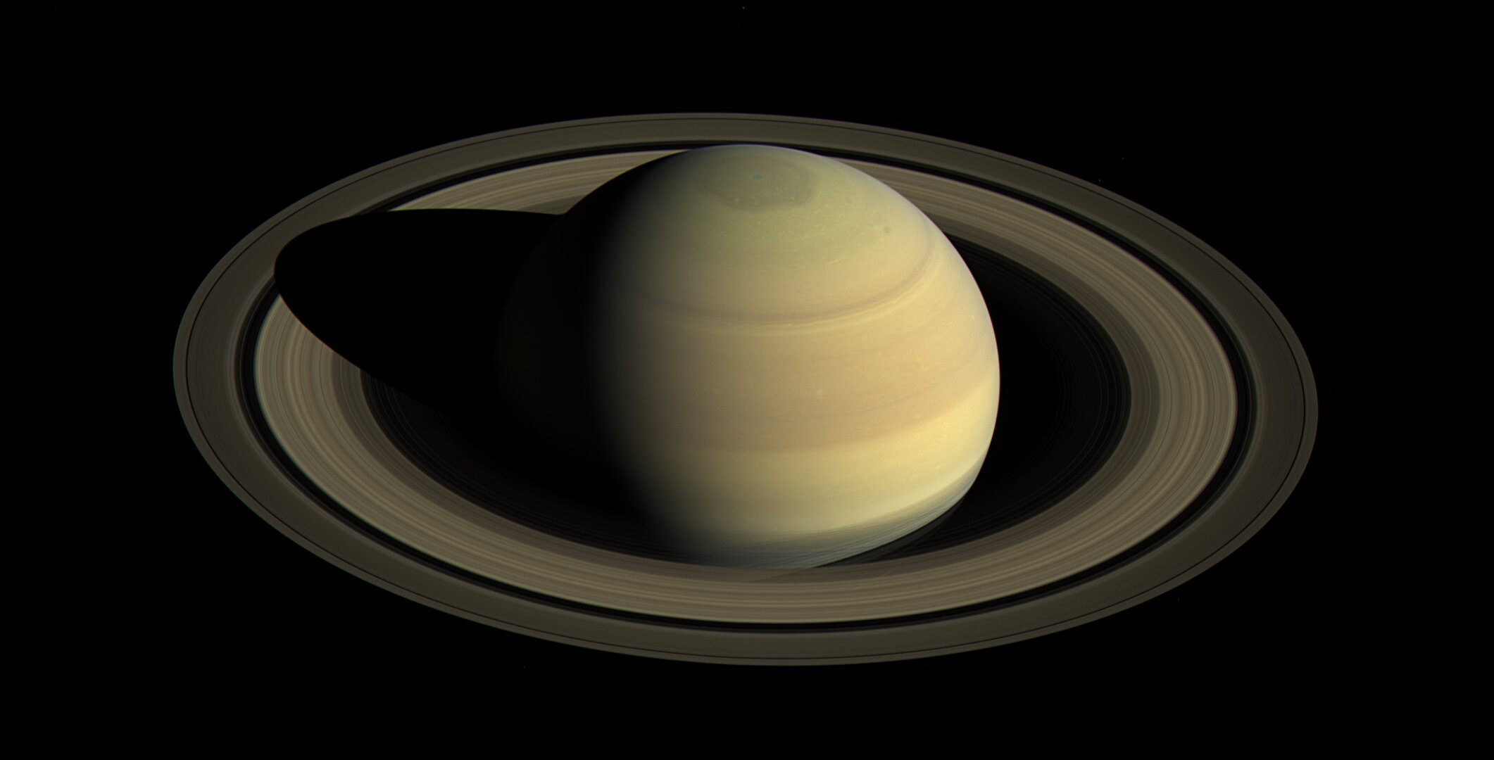 Saturn northern hemisphere