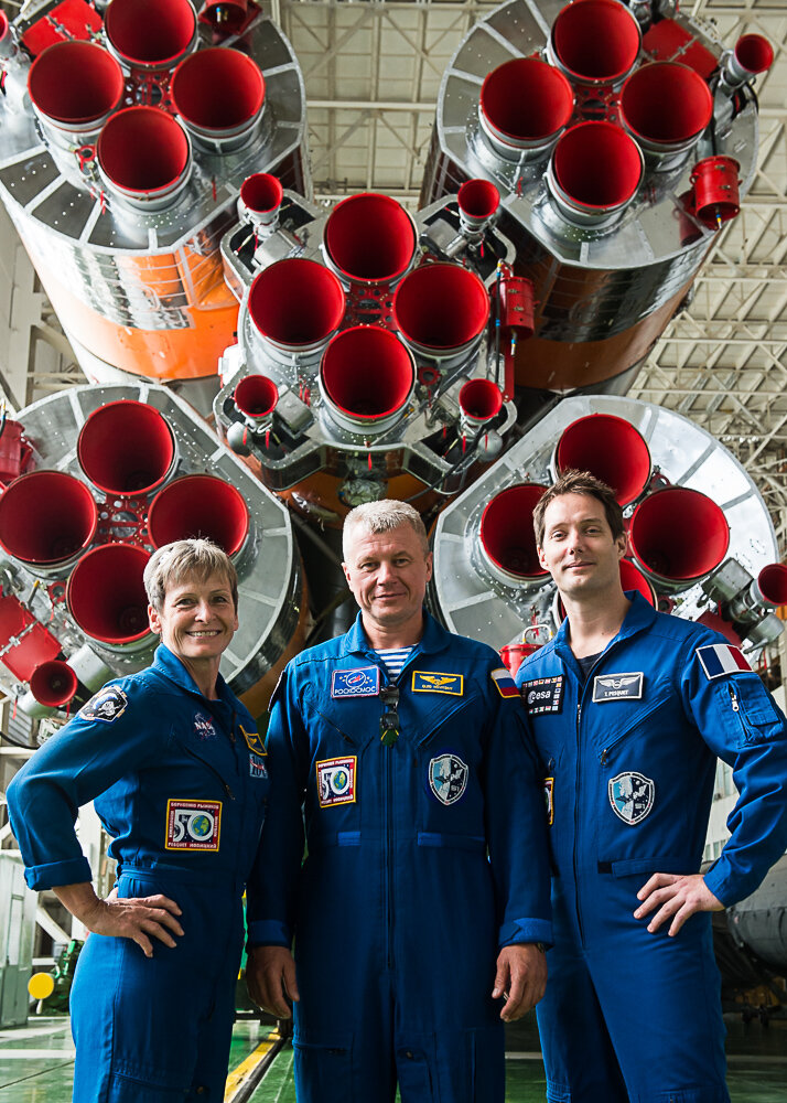 Soyuz MS-03 crew