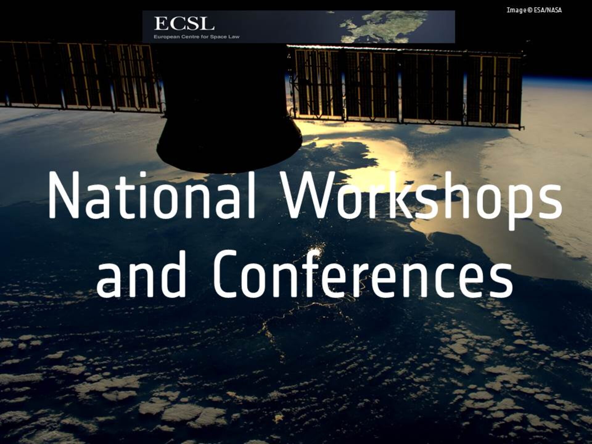 National Workshops and Conferences