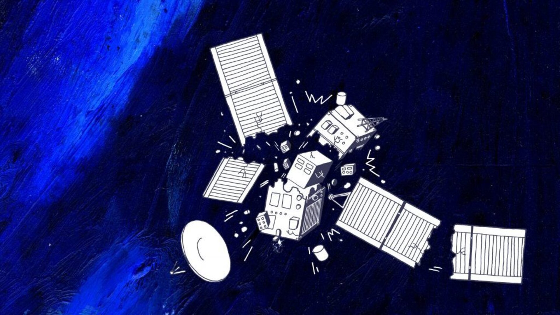 Satellite break-up