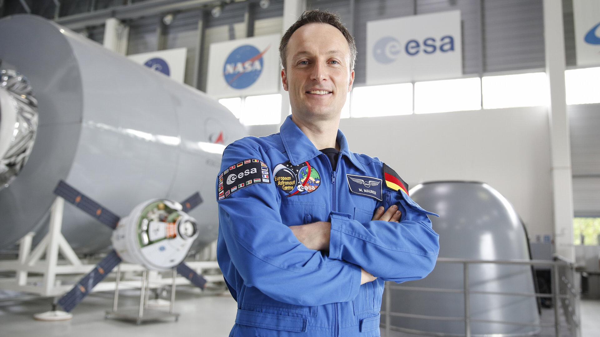 Der Saarländer Dr. Matthias Maurer wurde im Februar 2017 in das Astronautenteam der ESA aufgenommen.