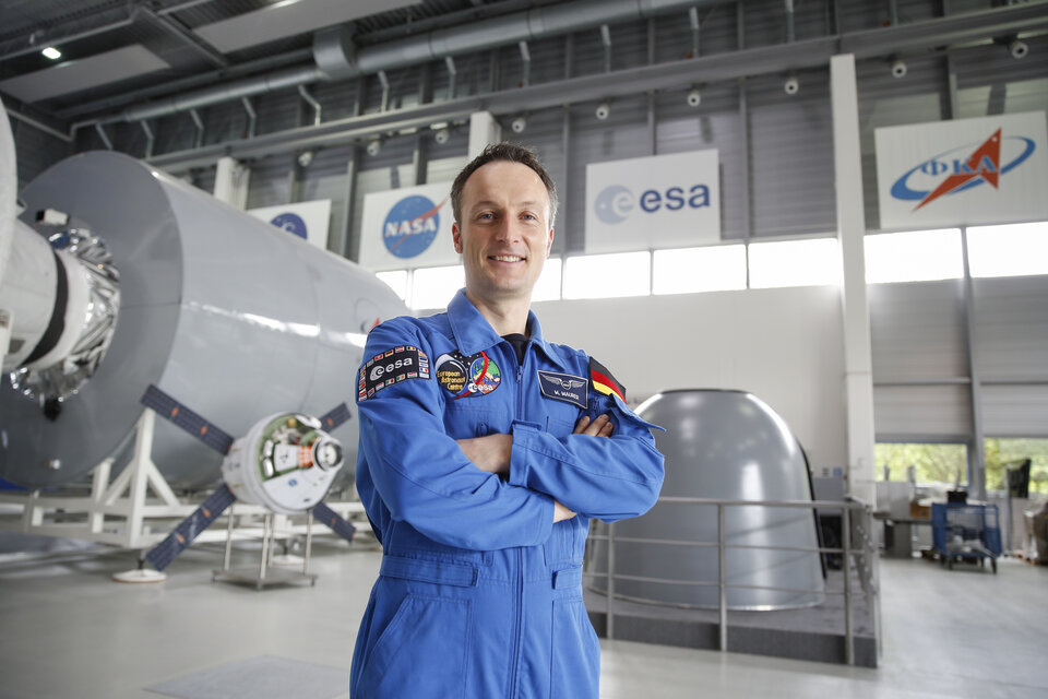 Matthias Maurer ist seit 2015 Mitglied des Astronautenkorps 