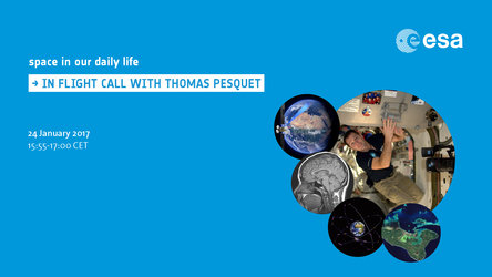 Thomas Pesquet's inflight call from the ISS