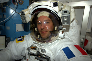 Thomas Pesquet spacewalk test