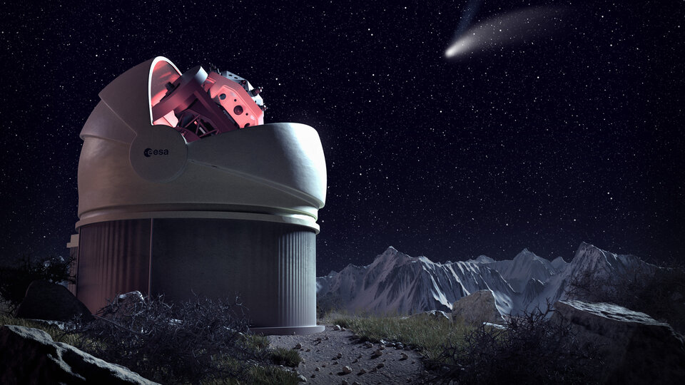 ESA's Flyeye telescope is now being built in Italy