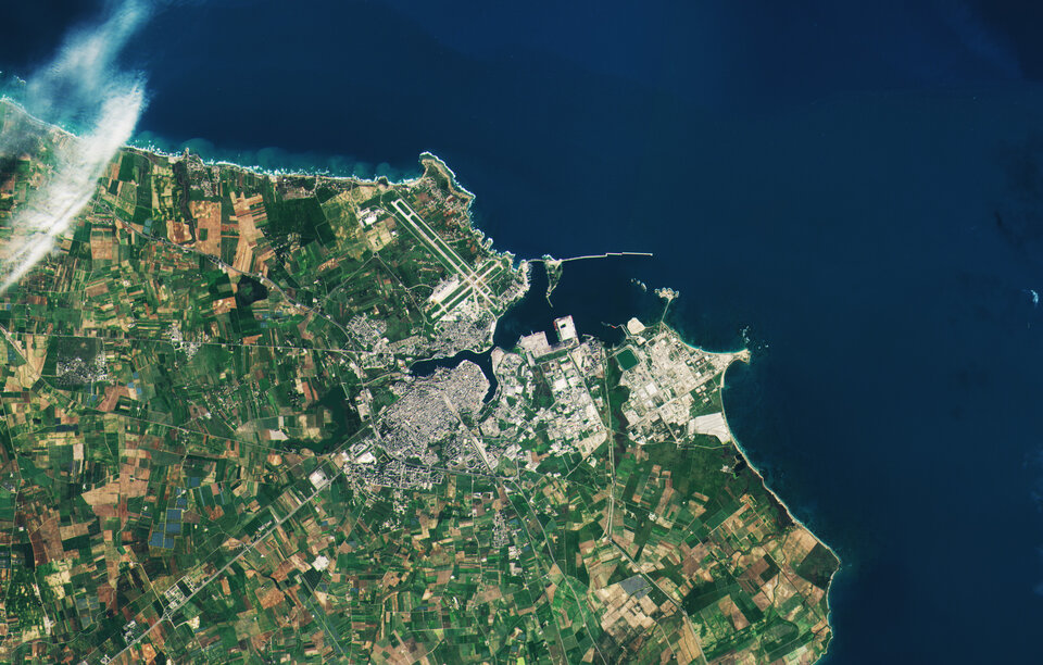 First image from Sentinel-2B