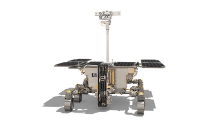 ExoMars rover: front view (drill interior)