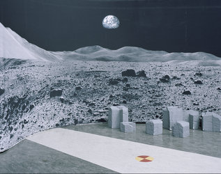 Moonscape photographed by Gregor Sailer