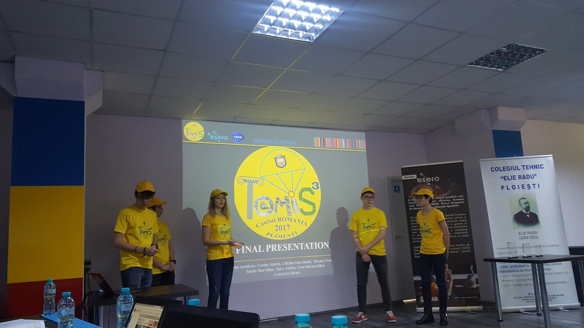Câstigătorii Competiției Naționale de CanSat 2017 în România