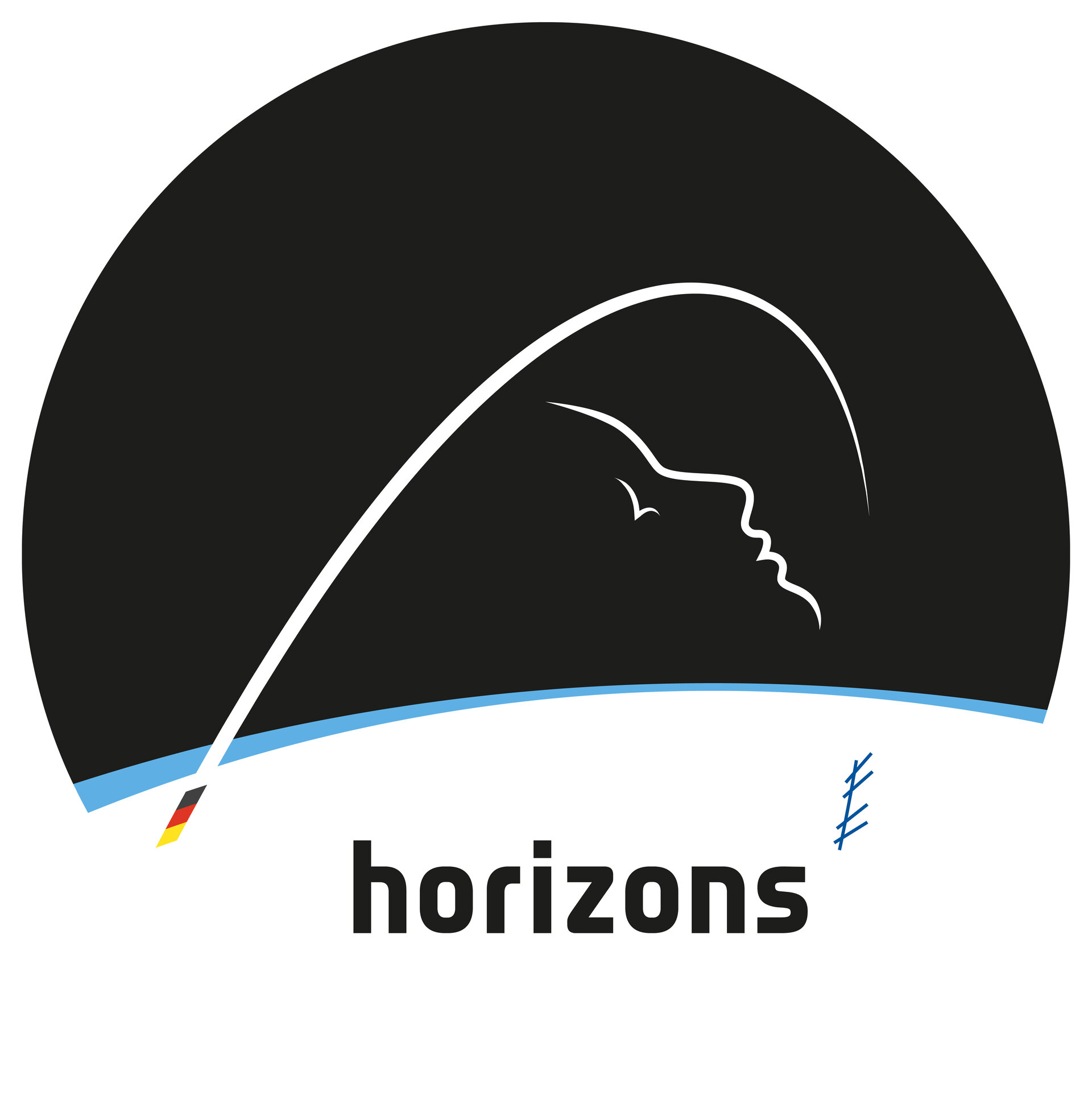 Logo der Horizons-Mission von ESA-Astronaut Alexander Gerst