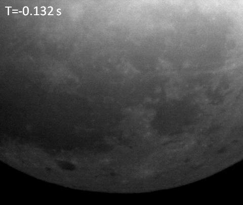 Lunar impact flash