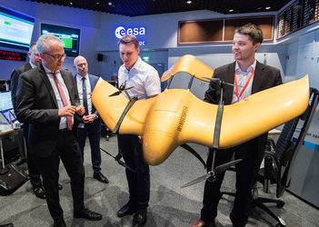 ESA’s control centre played its part in this year’s German aerospace day 
