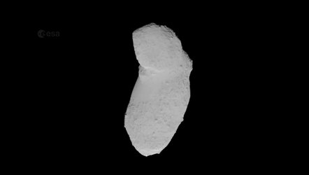Simulated Itokawa asteroid