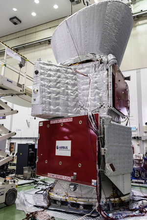 BepiColombo stack – with sunshield 