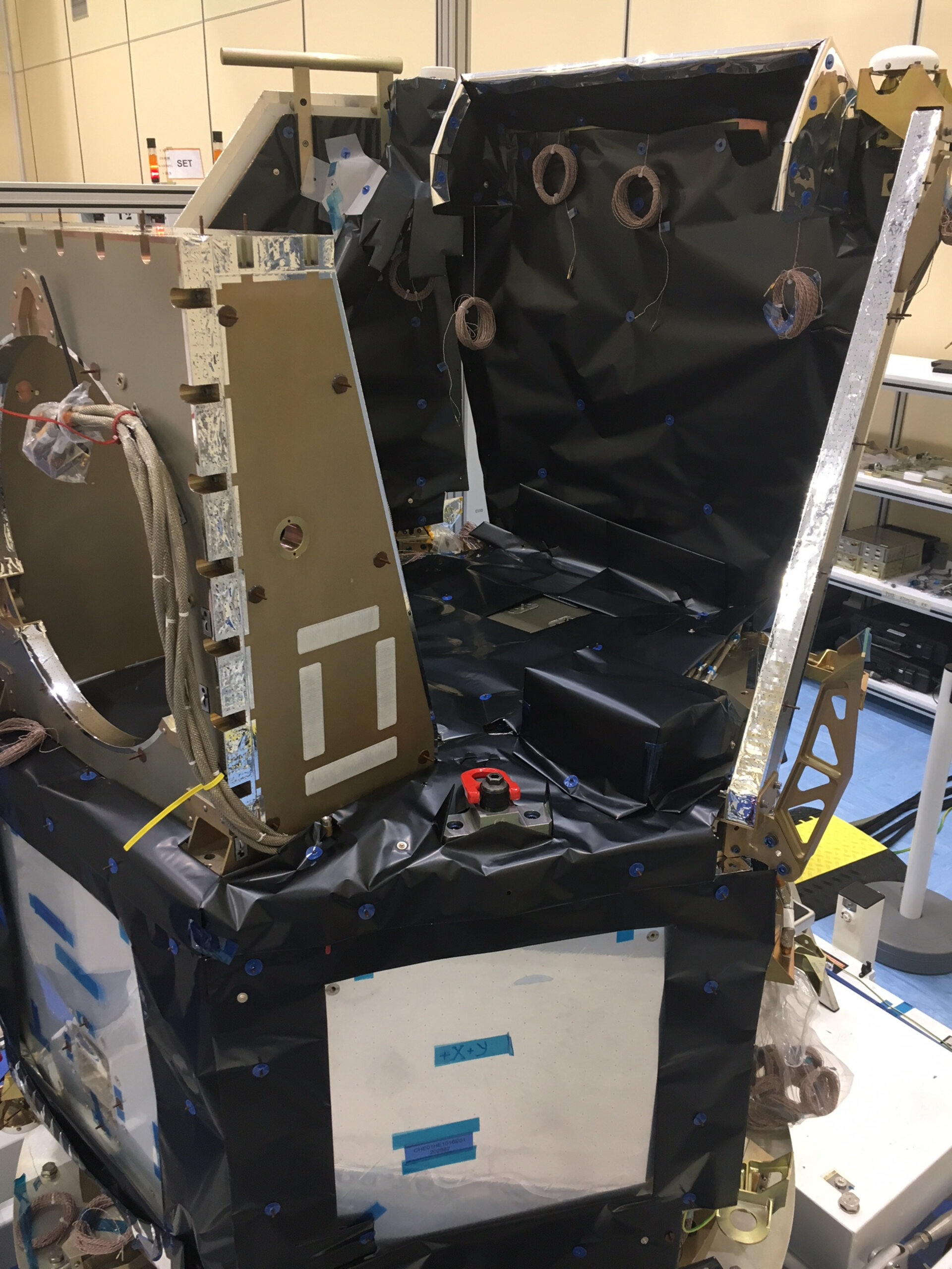 CHEOPS spacecraft platform before integration of the science payload