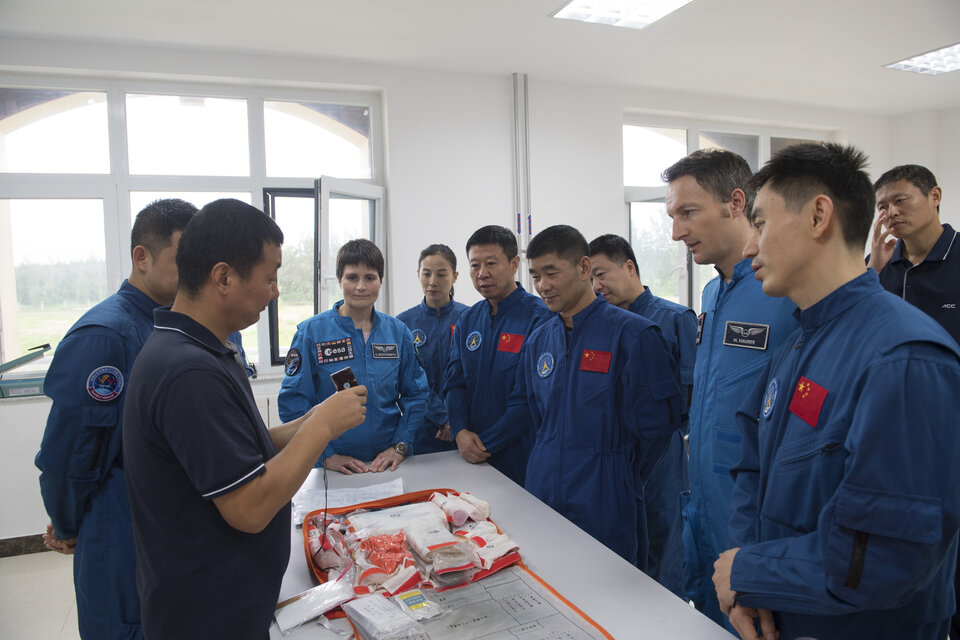 Astronaut training in China