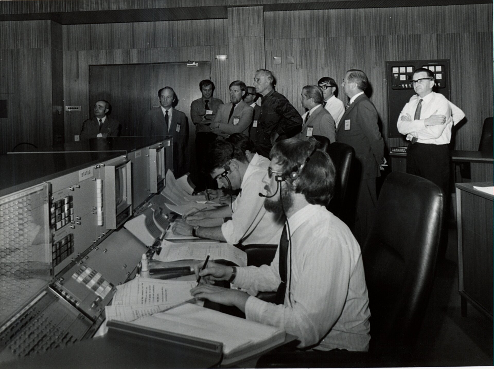 ESOC control room 1972