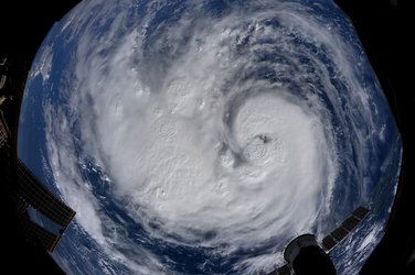 Hurricane Harvey seen from the ISS