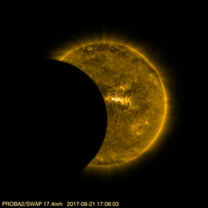 Proba-2 partial eclipse