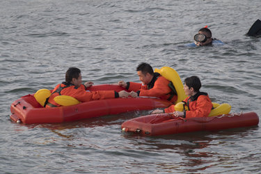 Sea survival training China