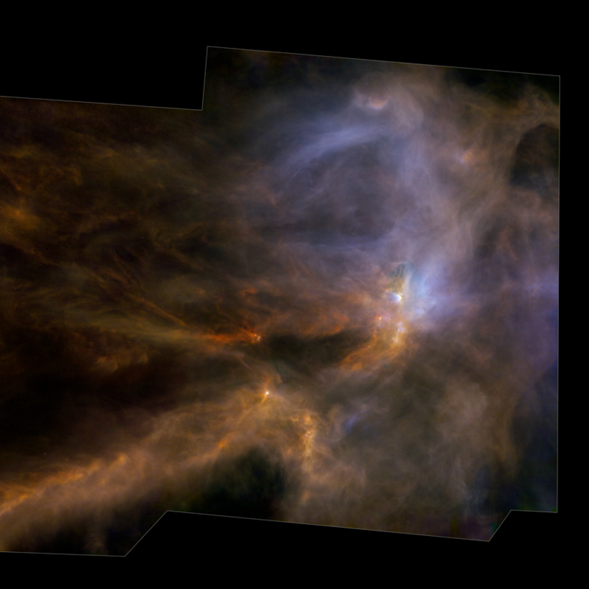Herschel’s view of a star nursery