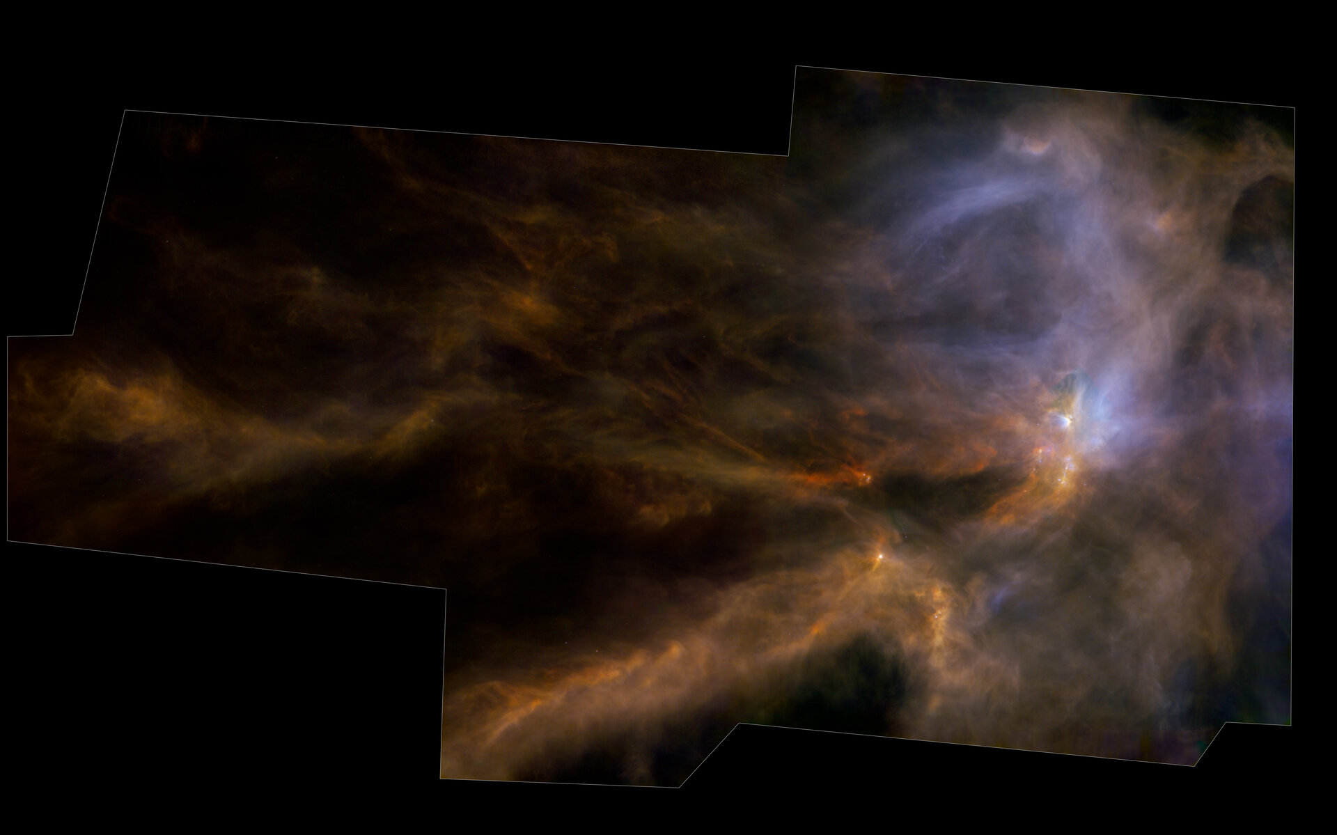Herschel’s view of a star nursery