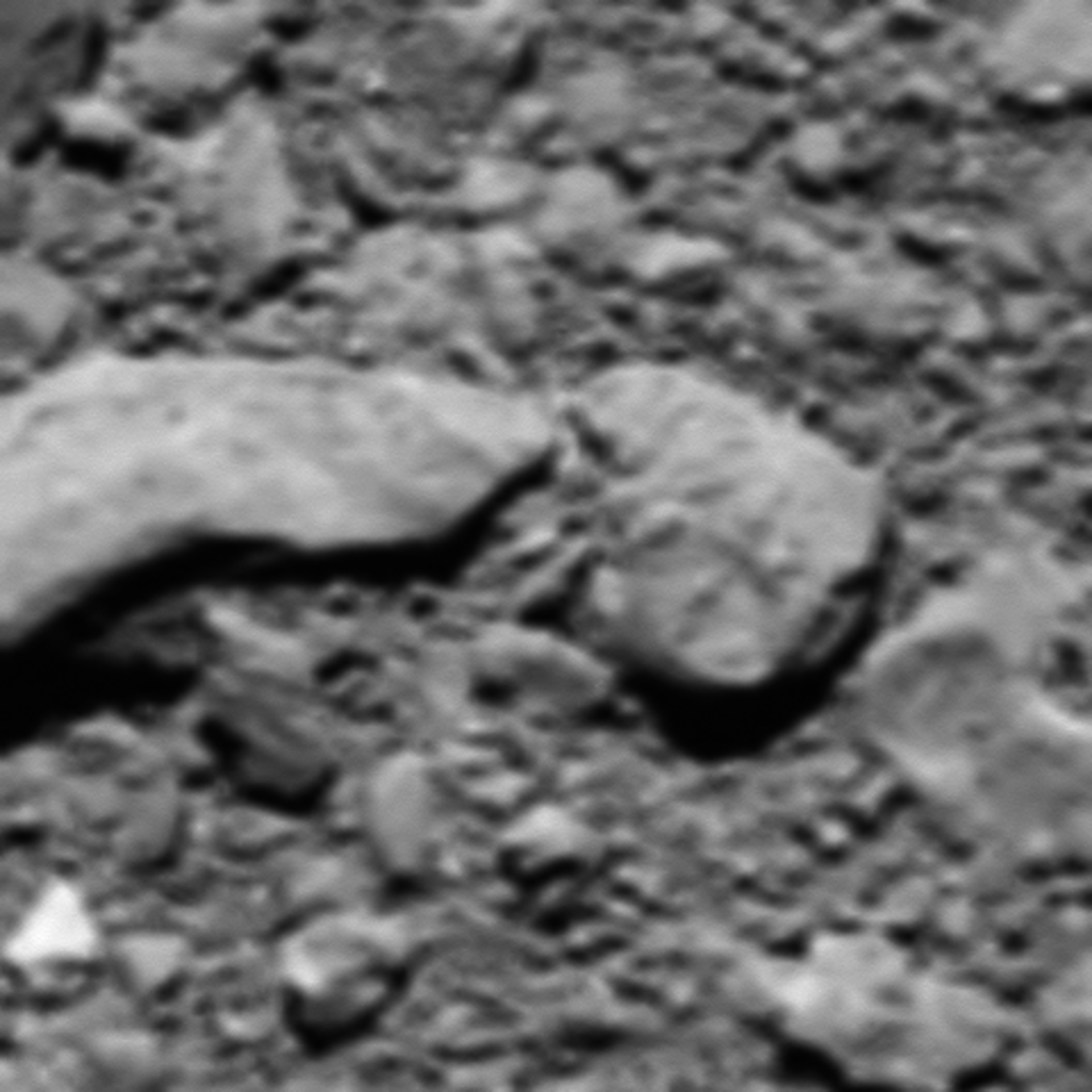 Reconstructed last image from Rosetta