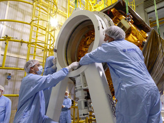 Securing Sentinel-5P in position