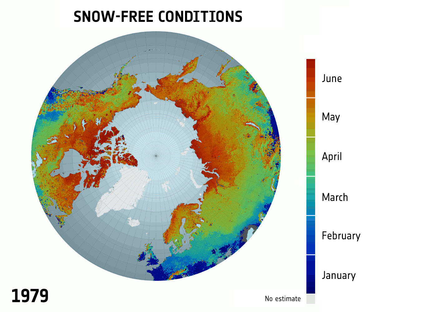 Snow-free conditions