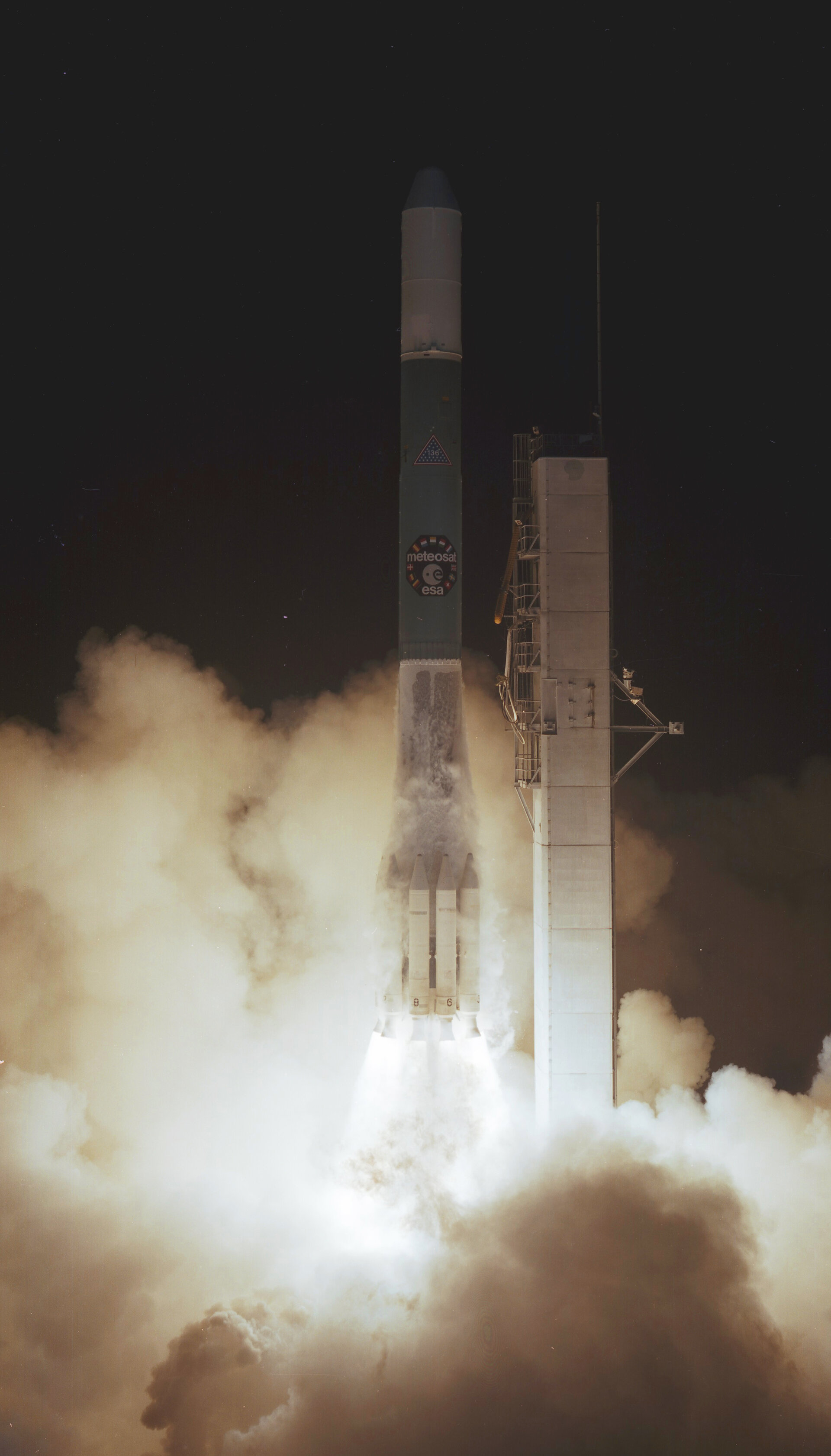 Meteosat-1 launch