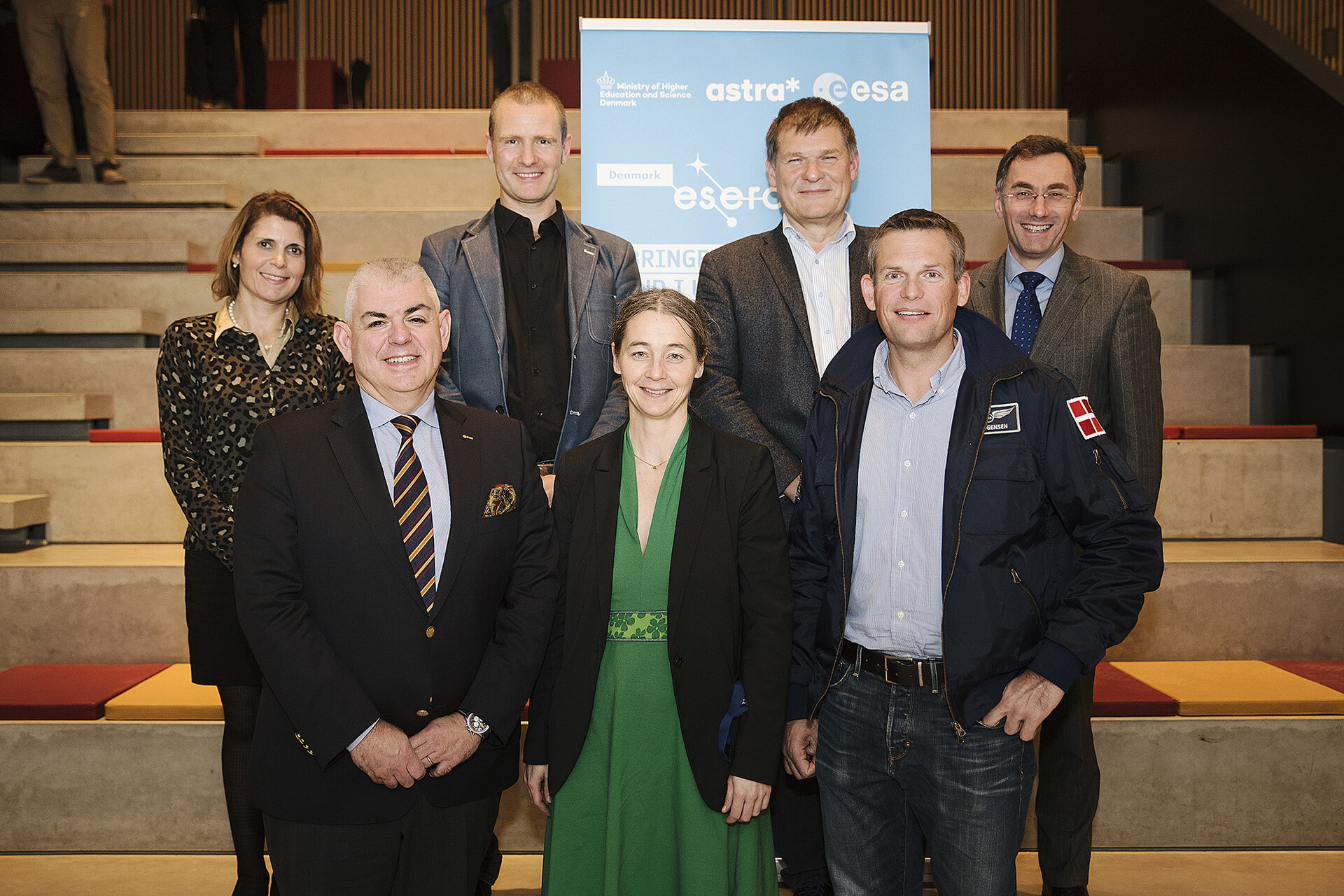 Representatives of funding organisations of ESERO Denmark