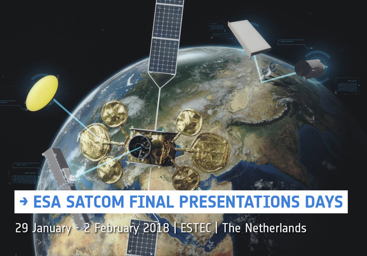ESA satcom final presentations days