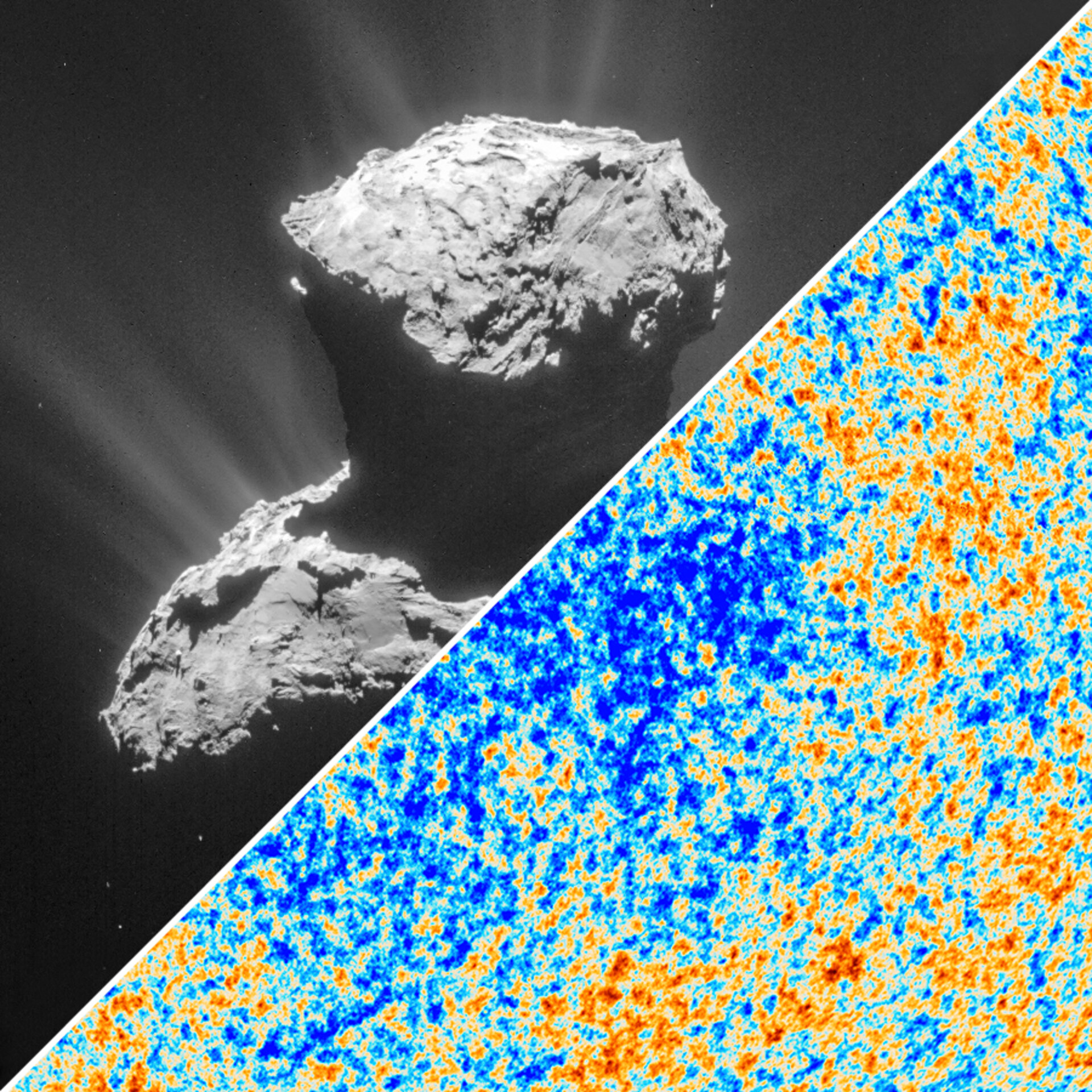 Rosetta and Planck