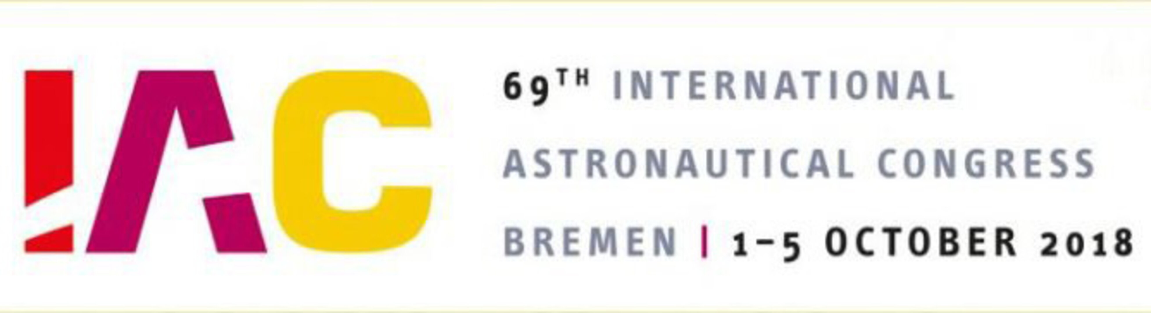 International Astronautical Congress (IAC) 2018, Bremen, Germany